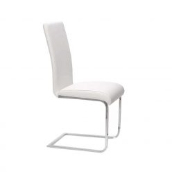 Cadeira De Jantar Branca | Sala De Jantar | Design Simplista | J.CDA-12