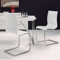 Cadeira De Jantar | Design Sóbrio | Conjunto de 2 | Ambiente | J.CDA-32