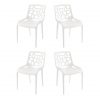 Cadeiras Modernas Para Mesa De Jantar | Estilo Moderno | Conjunto de 4 | J.CDA-15P