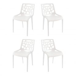 Cadeiras Modernas Para Mesa De Jantar | Estilo Moderno | Conjunto de 4 | J.CDA-15P